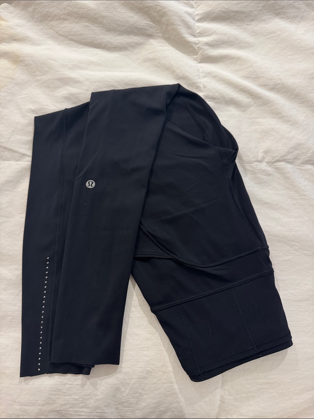 lululemon athletica Black High-Rise Leggings with Reflective Dots